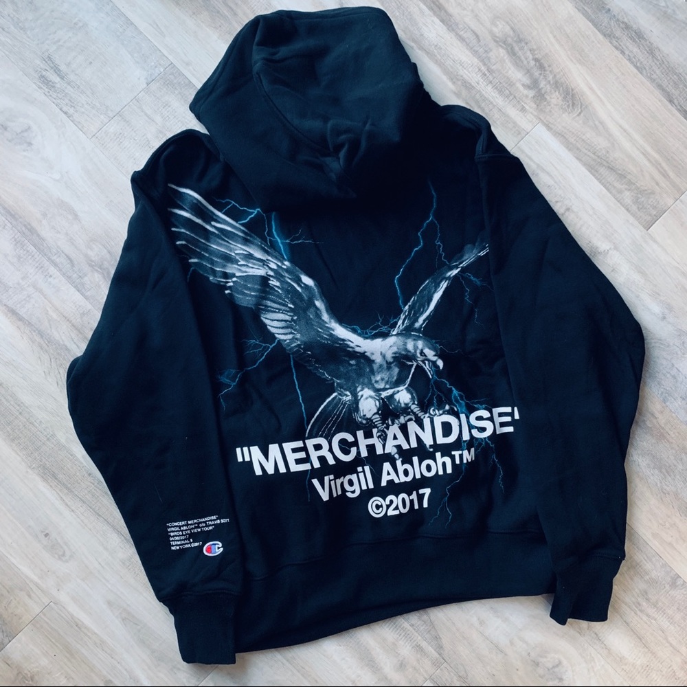 Travis Scott “MERCHANDISE” Off-White Sweater